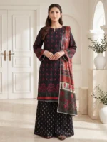 3PC Unstitched Printed Lawn Suit (S26L3PCYES847)